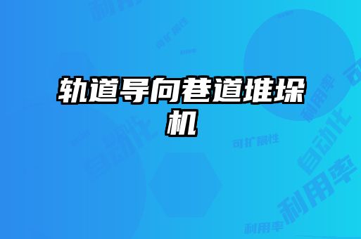 軌道導(dǎo)向巷道堆垛機