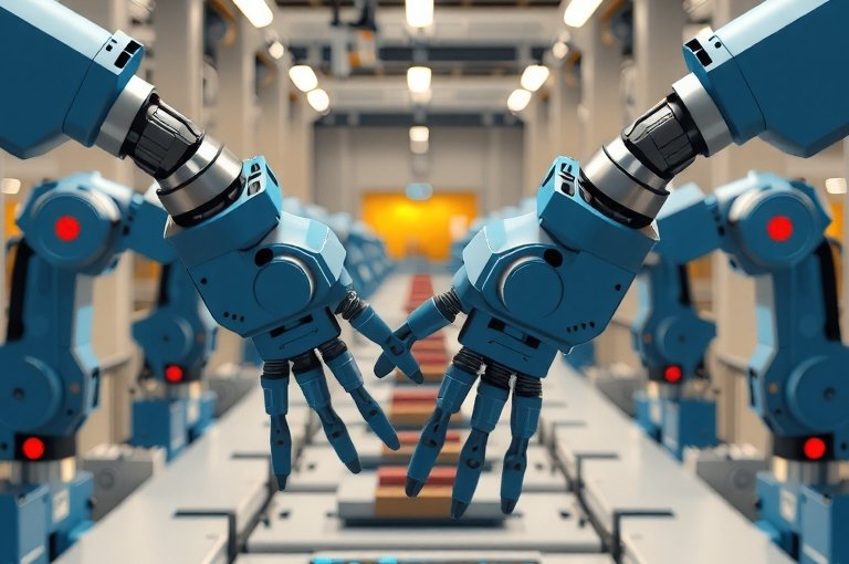 蘇州智能工廠：機器人碼垛機高效搬運，助力制造升級